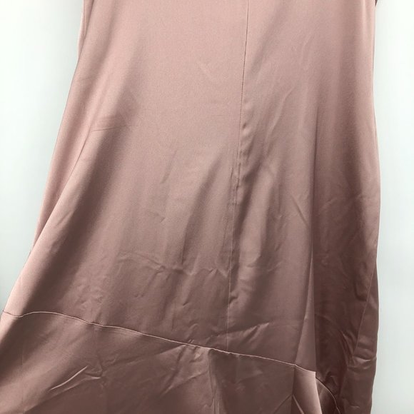 Club Monaco Asymmetrical Dress in Blush Pink - Picture 10 of 16